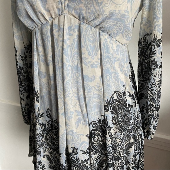 Free People • Penny Lover Paisley Mini Dress - Picture 9 of 11